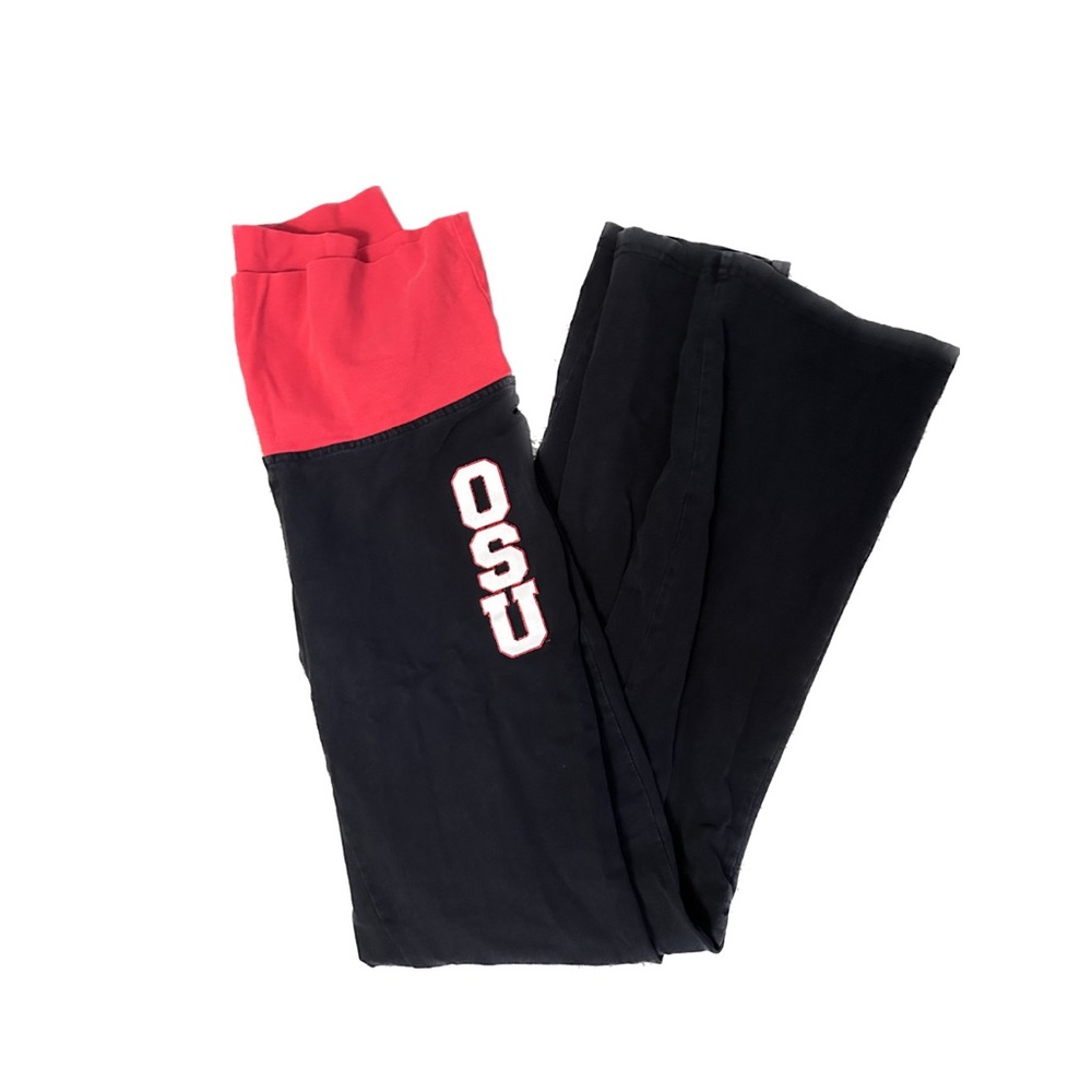 Ohio State University Foldover Flare Leggings Small